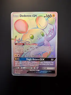 Pokemon TCG - Dedenne GX - 219/214 - Secret Rare Unbroken Bonds - Image 1