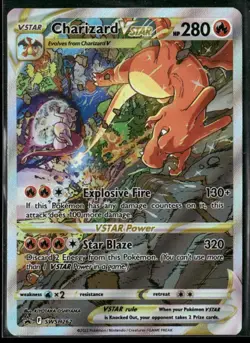2022 Pokemon Sword & Shield Promo Charizard VSTAR SWSH262 - Image 1