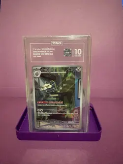 Pokemon Ferrothorn 072/062 Art Rare Holo Sv3a: Raging Surf TAG 10 Japanese 2023 - Image 1