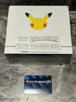Pokemon TCG 25th Anniversary Celebrations Elite Trainer Box ETB New/Sealed - Image 4