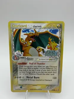 Pokemon Charizard EX Crystal Guardians Holo Rare #4/100 Reverse Holo English HP - Image 1