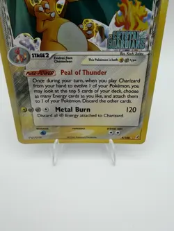 Pokemon Charizard EX Crystal Guardians Holo Rare #4/100 Reverse Holo English HP - Image 5
