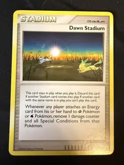 Lightly Played Dawn Stadium - 79/100 - Uncommon Pokemon Majestic Dawn - Image 1