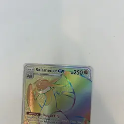 Pokemon Salamence GX Full Art Secret Rare Holo 73/70 Dragon Majesty NM - Image 3