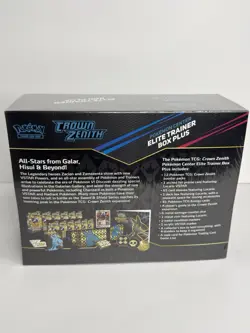 Crown Zenith Pokemon Center Exclusive Elite Trainer Box Plus | FACTORY SEALED 820650851872 - Image 5