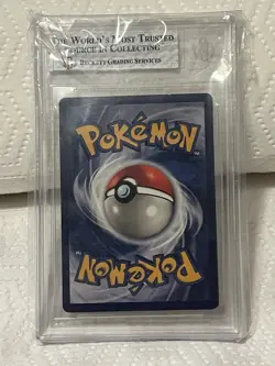 Pokemon Pikachu Base Set 1st Edition Shadowless #58 Yellow Cheeks Corr C BGS 7.5 - Image 2