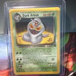 Pokemon TCG Dark Arbok [W Stamped] 19/82 Wotc Promo Regular Vintage 2000 MP - Image 1