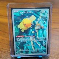 Pokemon Misty's Psyduck 193/182 Destined Rivals Illustration Rare Holo 70HP - Image 1
