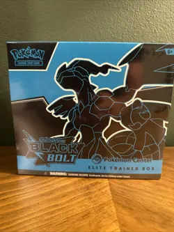 POKEMON CENTER EXCLUSIVE Black Bolt Elite Trainer Box (Sealed) - Image 1