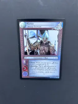 *FOIL* EOMER, SKILLED TACTICIAN (7R227) LORD OF THE RINGS TRADING CARD GAME - Image 1
