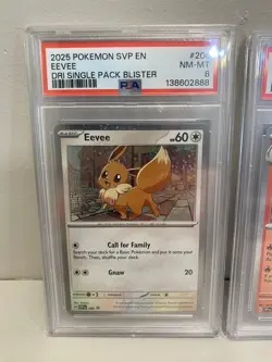 Pokemon TCG Lot Of 4 PSA & CGG Black Star Promos Eevee Flareon Meloetta - Image 2