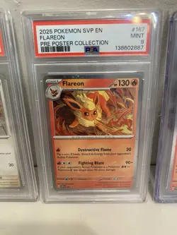 Pokemon TCG Lot Of 4 PSA & CGG Black Star Promos Eevee Flareon Meloetta - Image 3