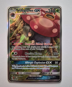 Pokemon Vileplume GX 211/236 Full Art Ultra Rare Cosmic Eclipse NM - Image 1
