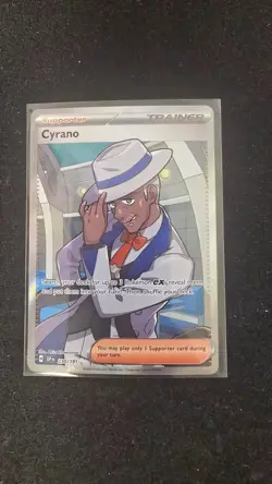 Pokemon Cyrano - 230/191 SV08: Surging Sparks Ultra Rare Pack Fresh TCG Card - Image 1