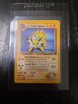 Pokemon Gym Challenge Giovanni's Machamp 6/132, Jolteon 28/132, Cloyster 29/132… - Image 4