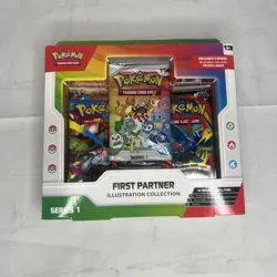 Pokemon First Partner Illustration Collection Series 1 Promo Box - Image 1