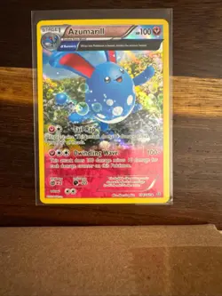Azumarill 104/160 Holo Rare Primal Clash Pokemon Reverse Holo Near Mint - Image 1