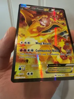 Pokemon Charizard EX #XY121 Holo Ultra Rare Black Star Promos - Image 2