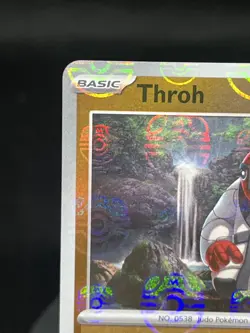Pokemon TCG Throh (Master Ball) 050/086 Black Bolt Reverse Holo NM - Image 2