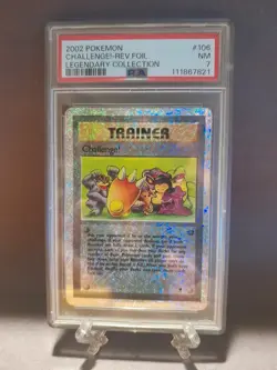 Challenge! 106/110 - PSA NM 7 - Legendary Collection Reverse Holo - Pokemon Card - Image 1