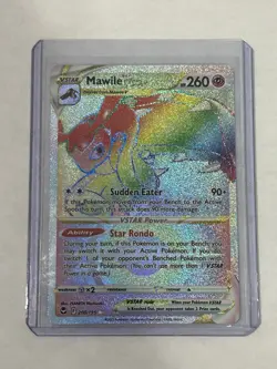 Mawile VSTAR Rainbow Secret Rare Pokemon TCG Silver Tempest 200/195 - Image 1