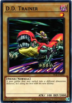 Yu-Gi-Oh Dark Crisis (25th Anniversary Edition) D.D. Trainer Regular Common Card - Image 1
