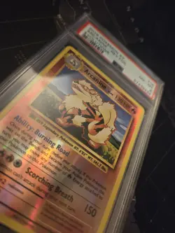 Pokemon Arcanine Reverse Holo #18/108 Evolutions 2016 - PSA 8 NM-MINT - Image 3