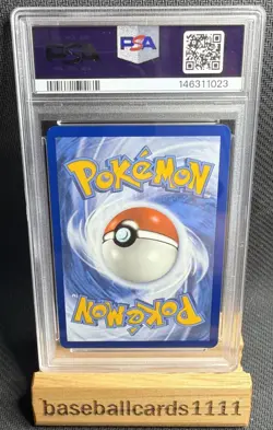 Shiny Mew EX HOLO RARE 216/091 (PSA 9 MINT) Paldean Fates Pokemon P1 - Image 2