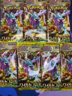 Wild Force Booster Pack sv5K | US SELLER | Japanese Pokemon - 3 PACKS SEALED - Image 1
