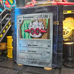 Forretress Temporal Forces Reverse Holo Pokemon TCG 110/162 Scarlet Violet SV05 - Image 2