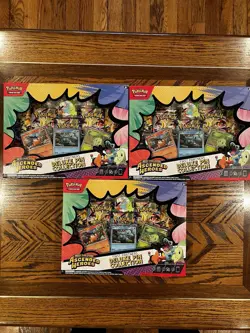 Pokemon Ascended Heroes First Partner Deluxe Pin Collection Sealed New Lot Of 3 - Image 1