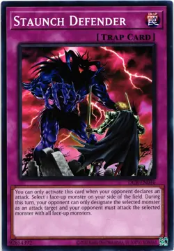 Yu-Gi-Oh Dark Crisis (25th Anniversary) Staunch Defender Regular Common Card - Image 1