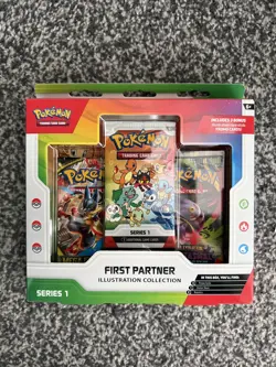 Pokemon TCG: First Partner Illustration Collection Series 1 IN HAND NEW & SEALED - Image 1