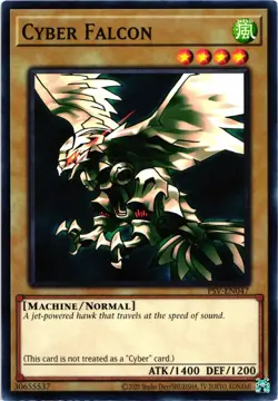 Yu-Gi-Oh Pharaoh's Servant (25th Anniversary) Cyber Falcon Regular Common Card - Image 1
