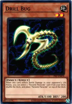 Yu-Gi-Oh Pharaoh's Servant (25th Anniversary) Drill Bug Regular Common Card - Image 1