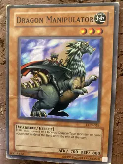 Yugioh! LP Dragon Manipulator - LOD-026 - Common - 1st Edition Lightly Played, E - Image 1