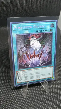 Yu-Gi-Oh! TCG Burst Protocol BPRO-EN067 Forbidden Crown Secret Rare - Image 2