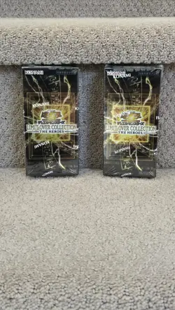 Yu-Gi-Oh! OCG LIMIT OVER COLLECTION THE HEROES Box x2 Japanese JP KONAMI - Image 1