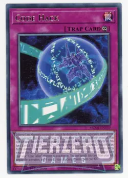 Yugioh MZMI-EN039 Code Hack Rare 1st Edition NM/LP - Image 1