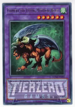 Yugioh MZMI-EN040 Chimera the Flying Mythical Beast Rare 1st Edition NM/LP - Image 1