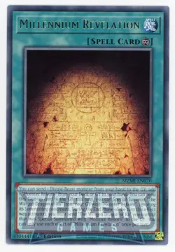 Yugioh MZMI-EN070 Millennium Revelation Rare 1st Edition NM/LP - Image 1