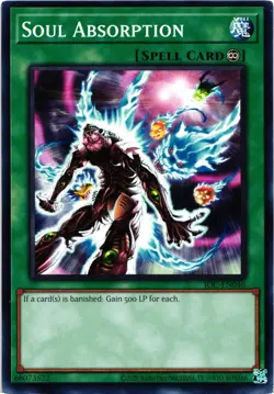 Yu-Gi-Oh Invasion of Chaos (25th Anniversary) Soul Absorption Common Card - Image 1