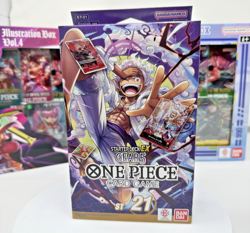 One Piece Illustration Box Volume 3 & 4 + Starter Deck EX Gear 5 ST 21 - SEALED - Image 2
