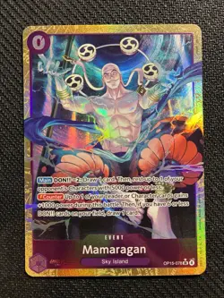 One Piece TCG Mamaragan (Alternate Art) - Adventure On Kami’s Island (OP15-EB04 - Image 1