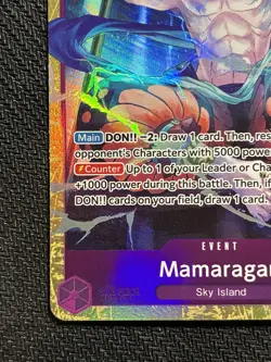One Piece TCG Mamaragan (Alternate Art) - Adventure On Kami’s Island (OP15-EB04 - Image 4