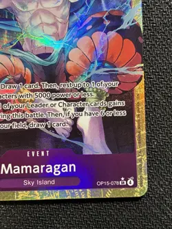 One Piece TCG Mamaragan (Alternate Art) - Adventure On Kami’s Island (OP15-EB04 - Image 5