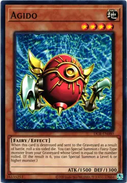 Yu-Gi-Oh Dark Crisis (25th Anniversary Edition) Agido Regular Common Card - Image 1