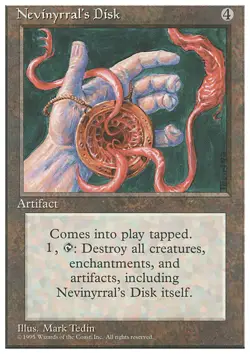 MTG NEVINYRRAL's DISK POOR - DISCO DI NEVINYRRAL - 4TH - MAGIC - Image 1
