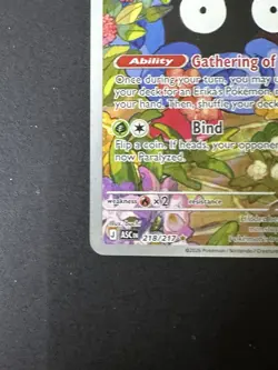 Pokemon Erika's Tangela 218/217 Me: Ascended Heroes Illustration Rare Holo - Image 4