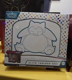 Pokemon 151 Snorlax Elite Trainer Box ETB NEW Sealed 820650853159 - Image 1